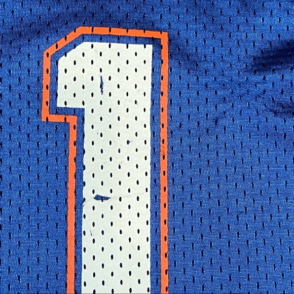 Russell Athletic Florida Gator Boys College Sports Football Team Blue Jersey L - Picture 7 of 8